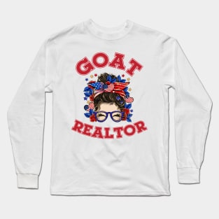 Greatest of All Time Realtor Long Sleeve T-Shirt